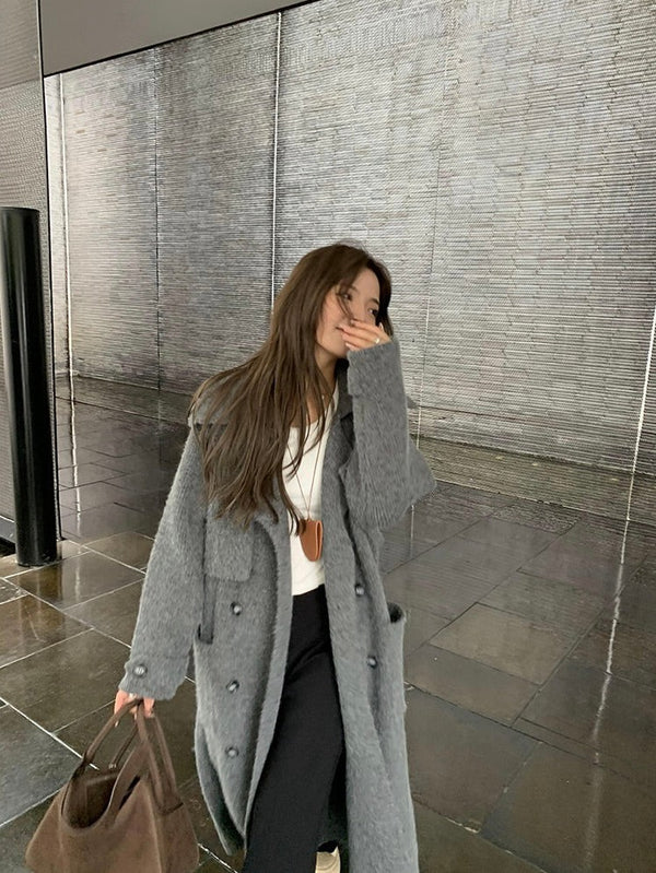 Long Knitted Coat