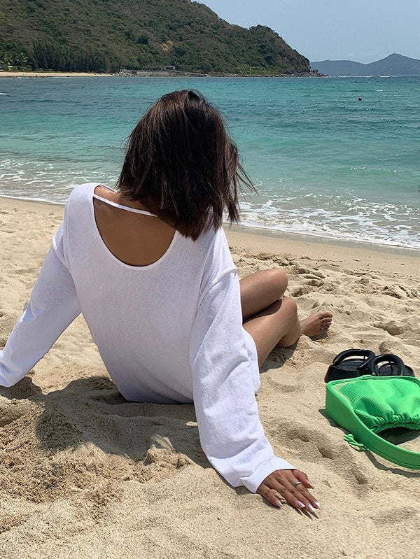 Long-sleeved Sunscreen T-shirt