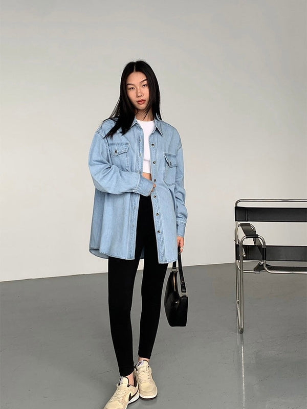 Light Blue Denim Shirt