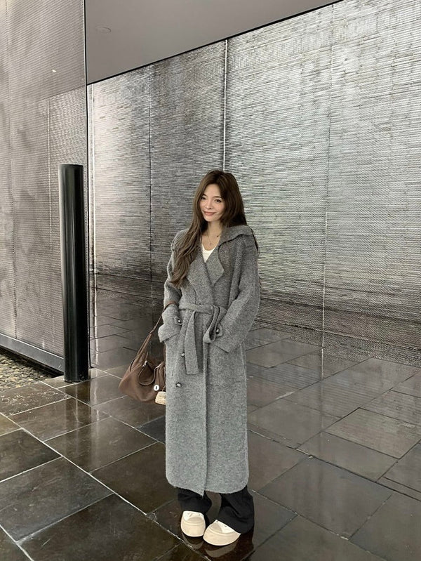 Long Knitted Coat