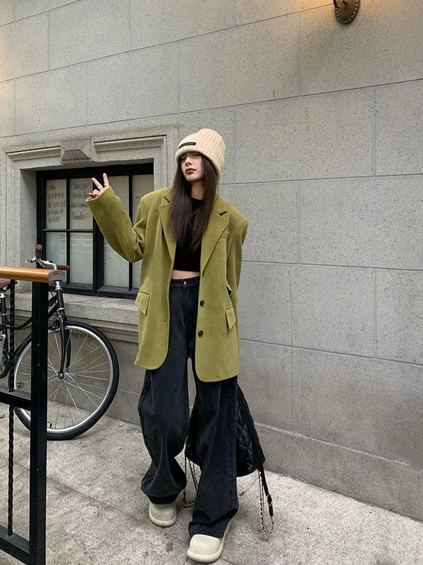 Black Straight Jeans