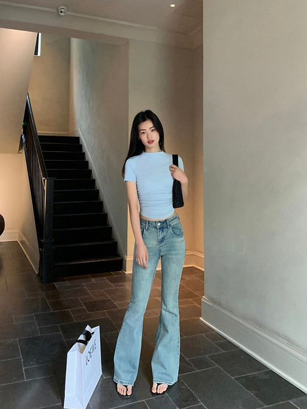 Half Turtleneck Slim T-shirt