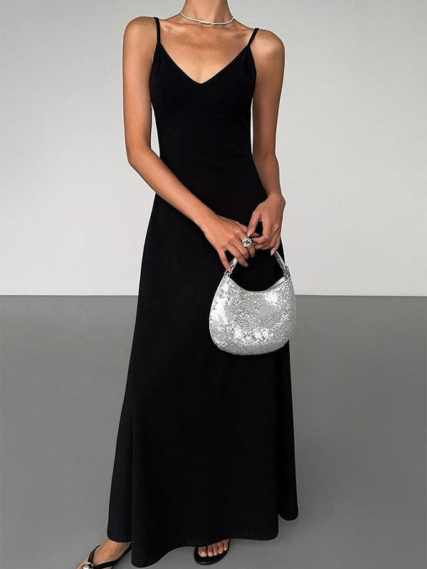 Sling Backless Dress