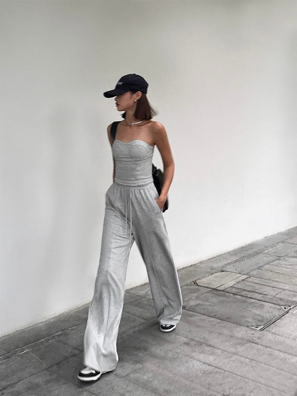 Drawstring Loose Sweatpants