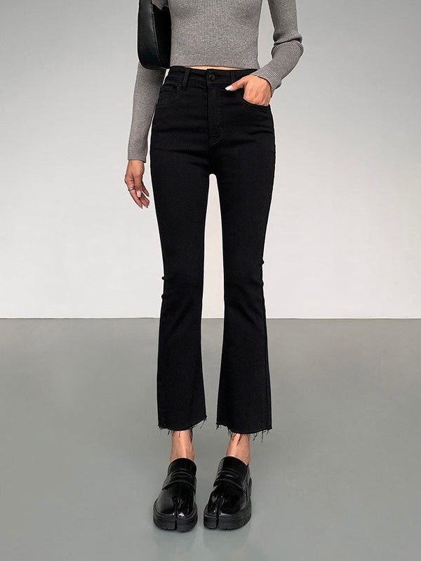 Slim Fit Flared Jeans