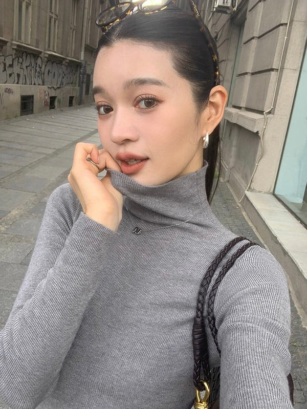 Slim Turtleneck Sweater