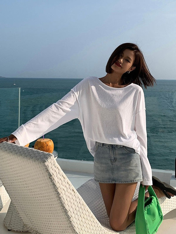 Long-sleeved Sunscreen T-shirt