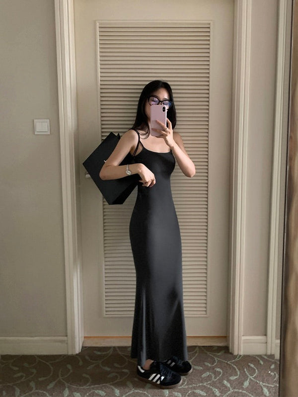 Knitted Suspender Summer Dress