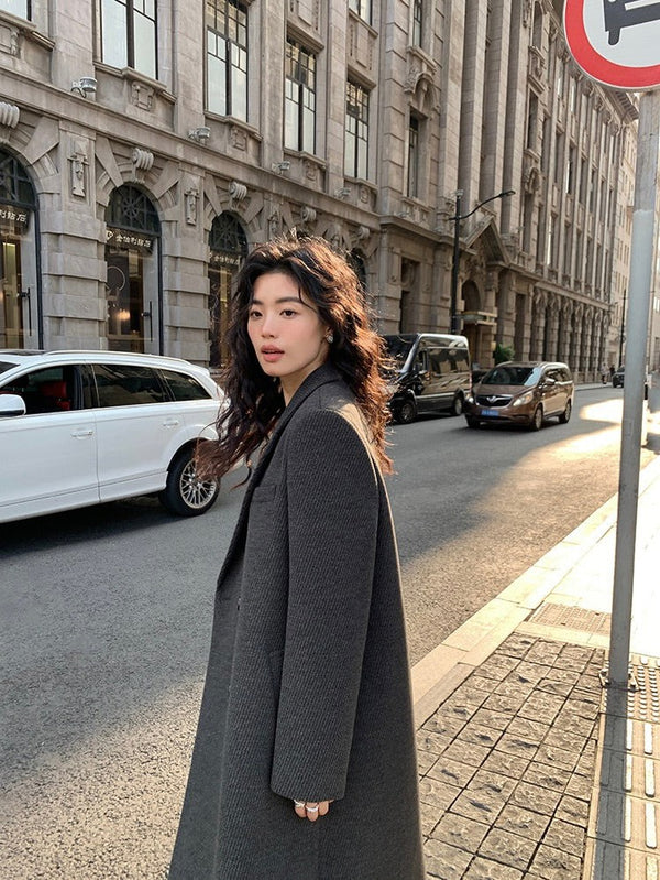 Woolen Long Coat