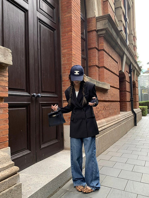 Long-length Black Suit