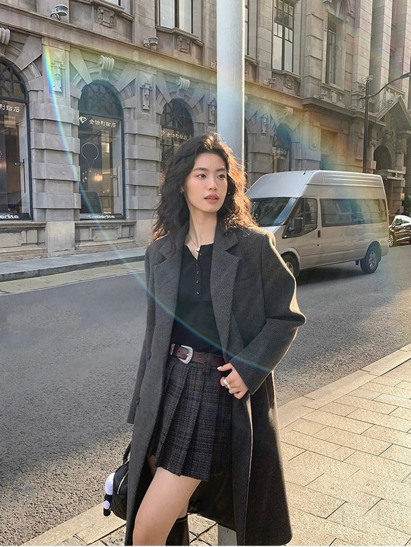 Woolen Long Coat