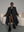 Gray High-grade Long Woolen Coat