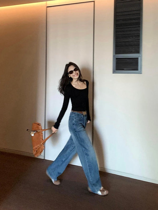 Lazy Wide-leg Jeans