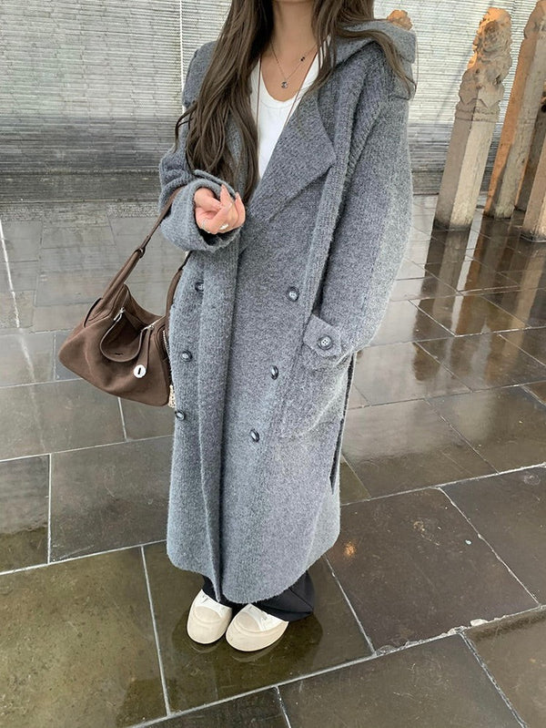 Long Knitted Coat