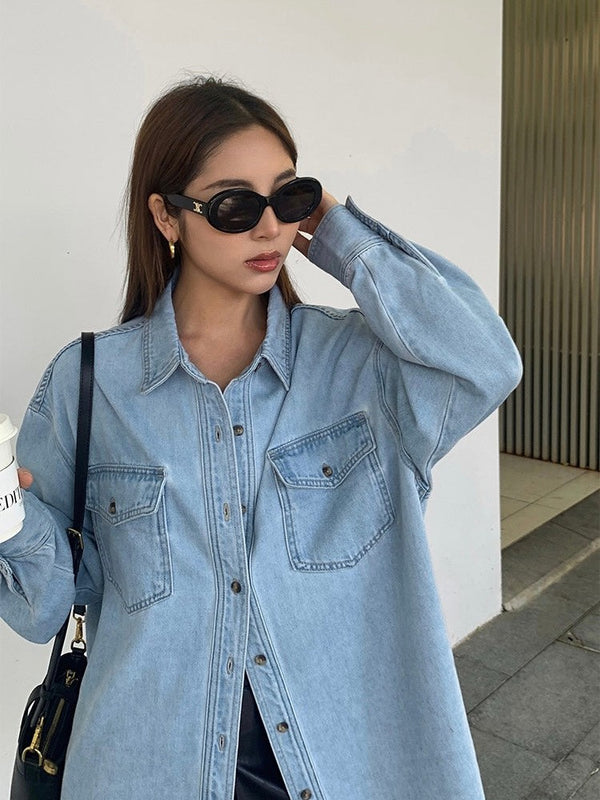 Light Blue Denim Shirt