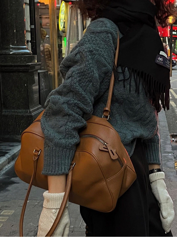 Fake Leather Handbag