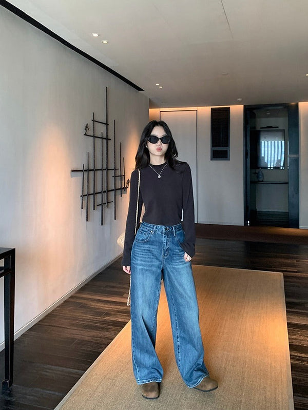 Lazy Wide-leg Jeans