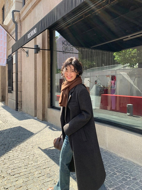 Woolen Long Coat