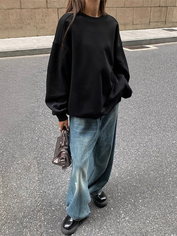 Basic Loose Sweatshirt