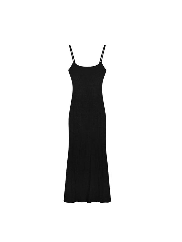 Knitted Suspender Summer Dress