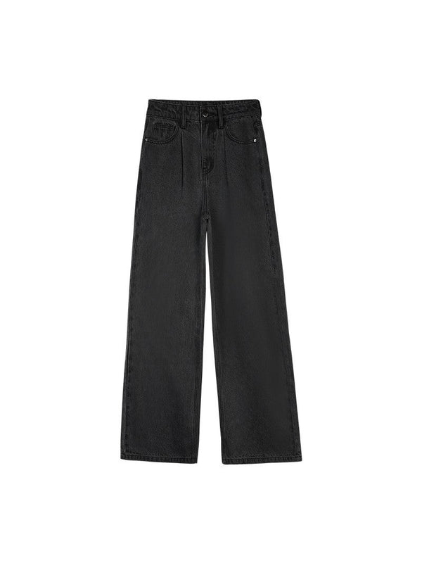 Black Straight Jeans