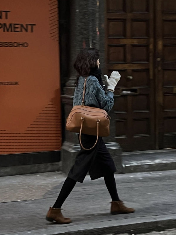 Fake Leather Handbag