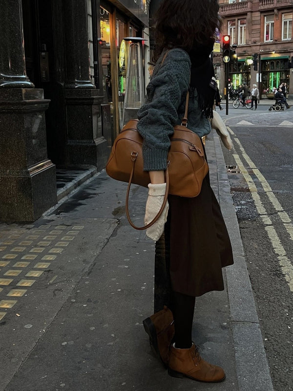 Fake Leather Handbag