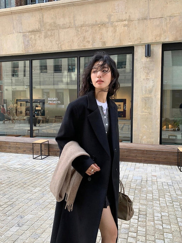 Woolen Long Coat