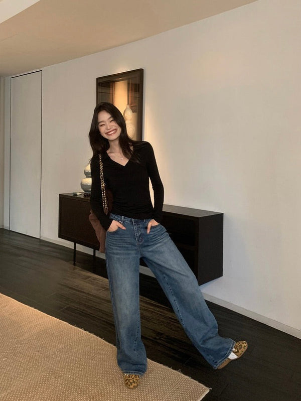 Lazy Wide-leg Jeans