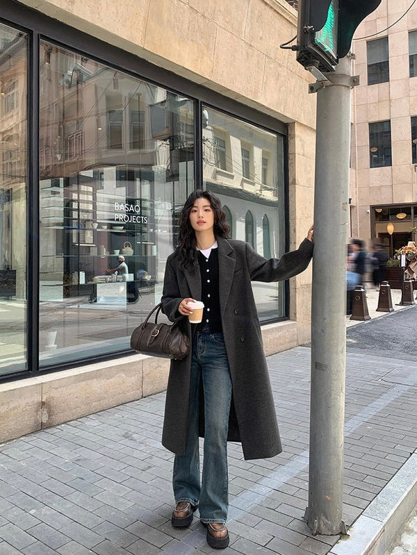 Woolen Long Coat