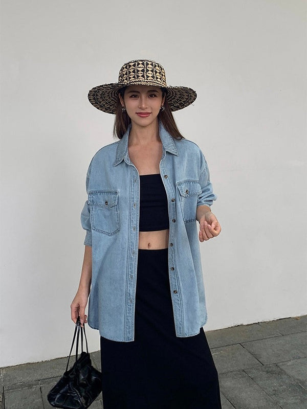 Light Blue Denim Shirt