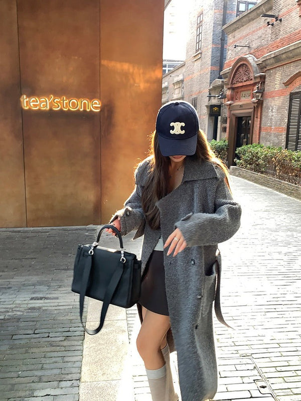 Long Knitted Coat
