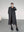 Gray High-grade Long Woolen Coat