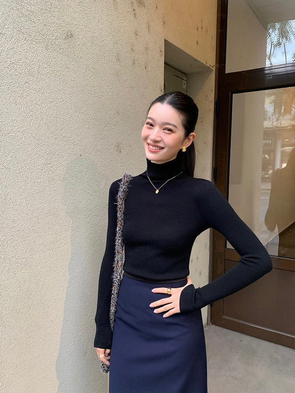 Slim Turtleneck Sweater