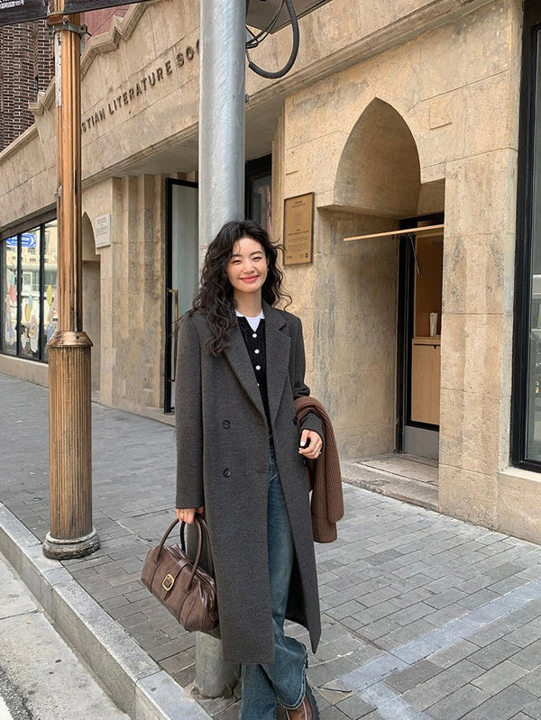 Woolen Long Coat