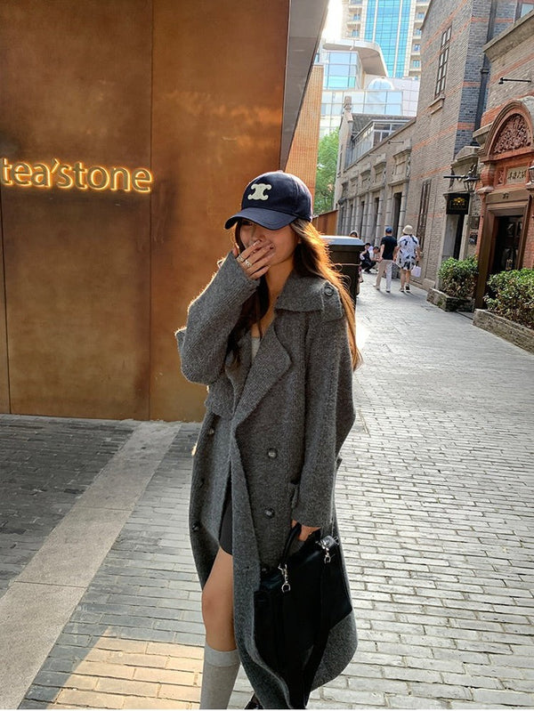 Long Knitted Coat
