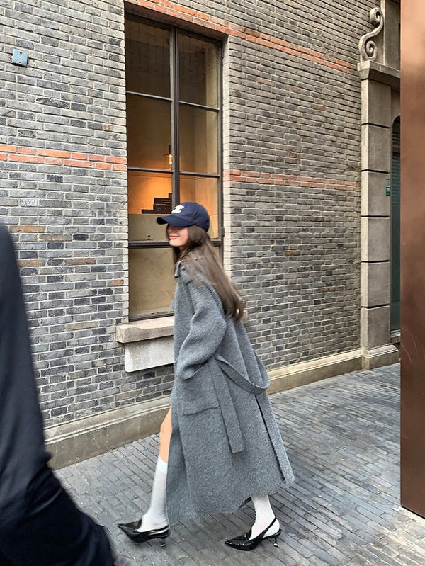 Long Knitted Coat