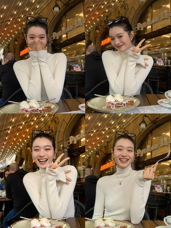 Slim Turtleneck Sweater