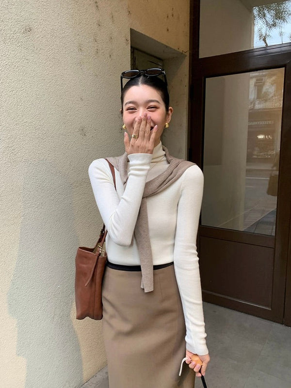 Slim Turtleneck Sweater