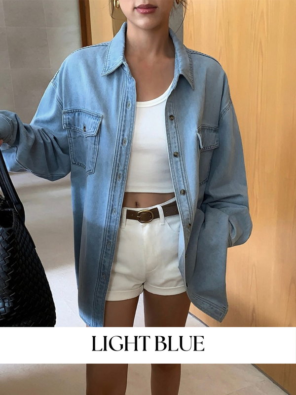 Light Blue Denim Shirt