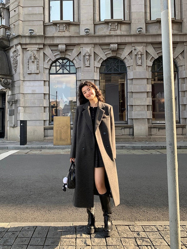 Woolen Long Coat