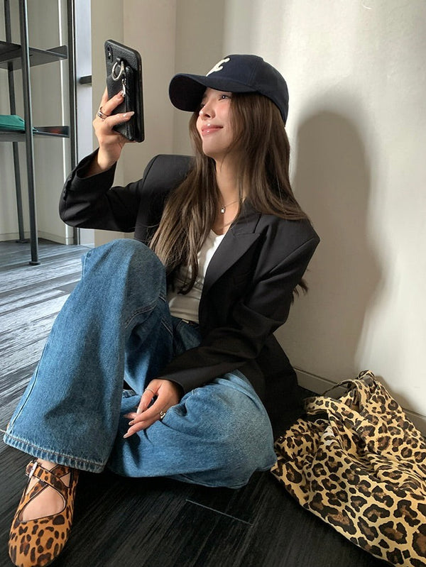 Long-length Black Suit