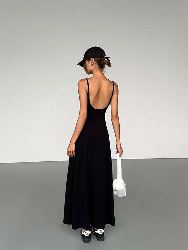 Sling Backless Dress