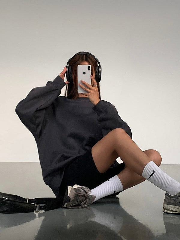 Basic Loose Sweatshirt