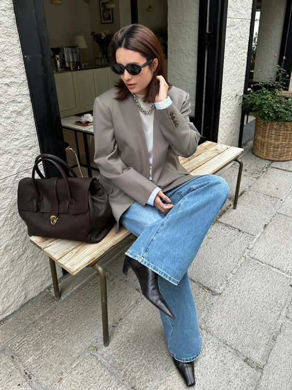 Retro Belted Handbag