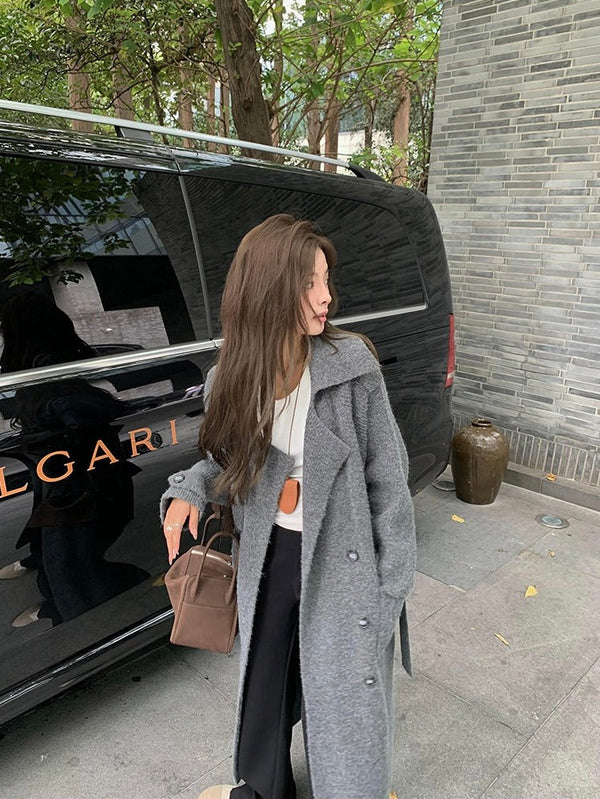 Long Knitted Coat