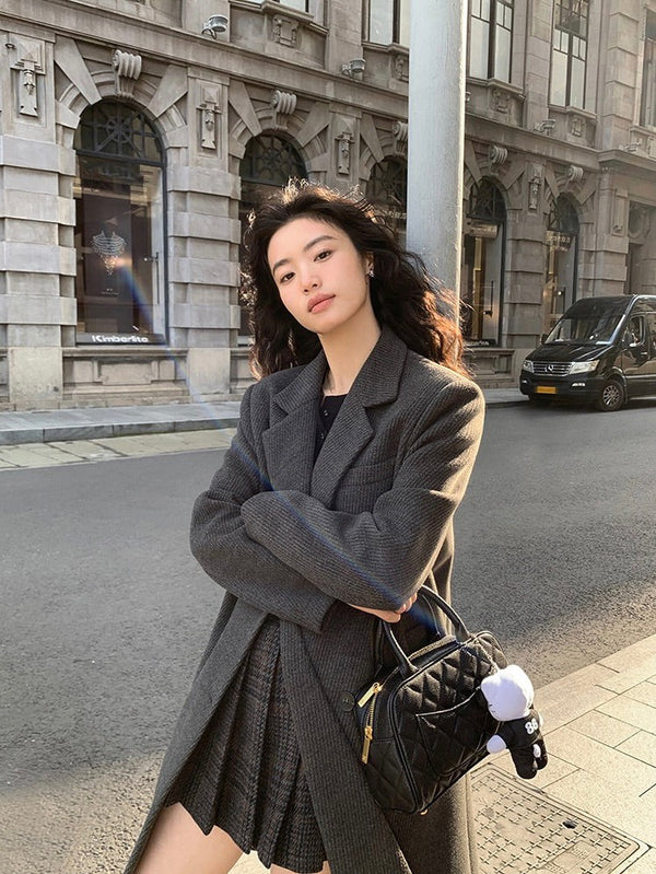 Woolen Long Coat
