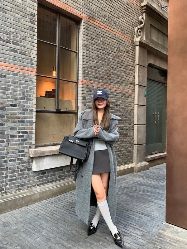 Long Knitted Coat