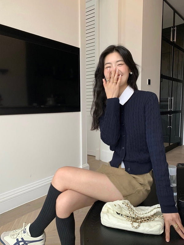Twisted Knitted Sweater