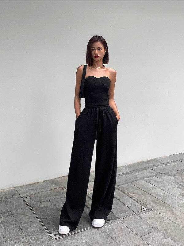 Drawstring Loose Sweatpants